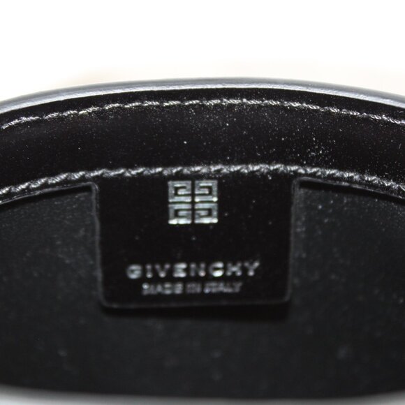 NWT Givenchy Micro Shark Lock Bucket Bag Black Leather - Picture 10 of 12